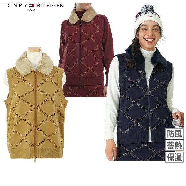 Vest  Ladies Tommy Hilfiger Golf TOMMY HILFIGER GOLF Japan Genuine 2024 Fall / Winter New Golf Wear