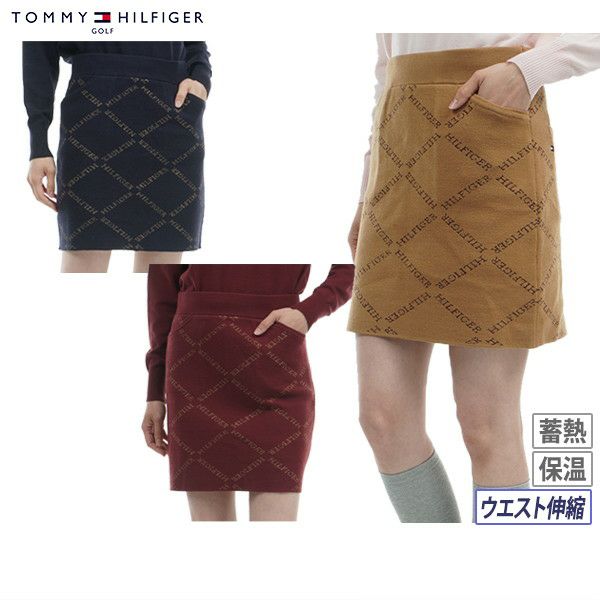 Skirt Ladies Tommy Hilfiger Golf Tommy Hilfiger Golf Japan Genuine 2024 Fall / Winter New Golf Wear