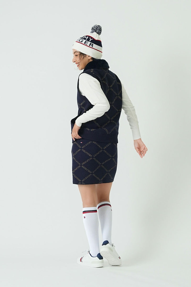 Skirt Ladies Tommy Hilfiger Golf Tommy Hilfiger Golf Japan Genuine 2024 Fall / Winter New Golf Wear