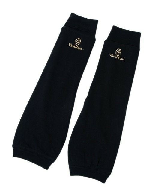 Leg Warmer Ladies Castelba Jack Sports Blackline Castelbajac Sport Black LINE 2024 Autumn / Winter New Golf