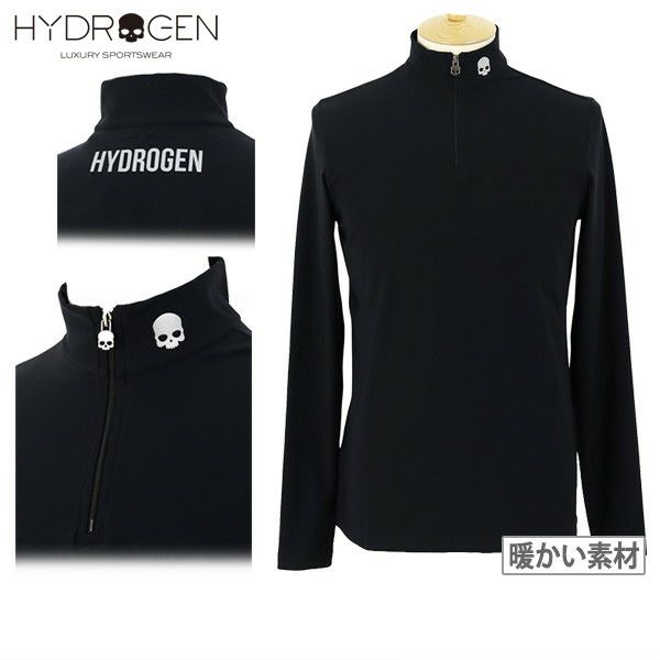 High Neck Shirt Men's Hydrogen Golf HYDROGEN GOLF Japan Genuine 2024 Fall / Winter New Golf Wear