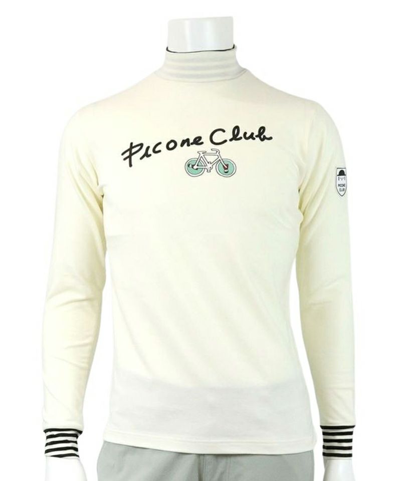 High Neck Shirt Men's Piccone Club Picone Club 2024 Fall / Winter New Golf Wear