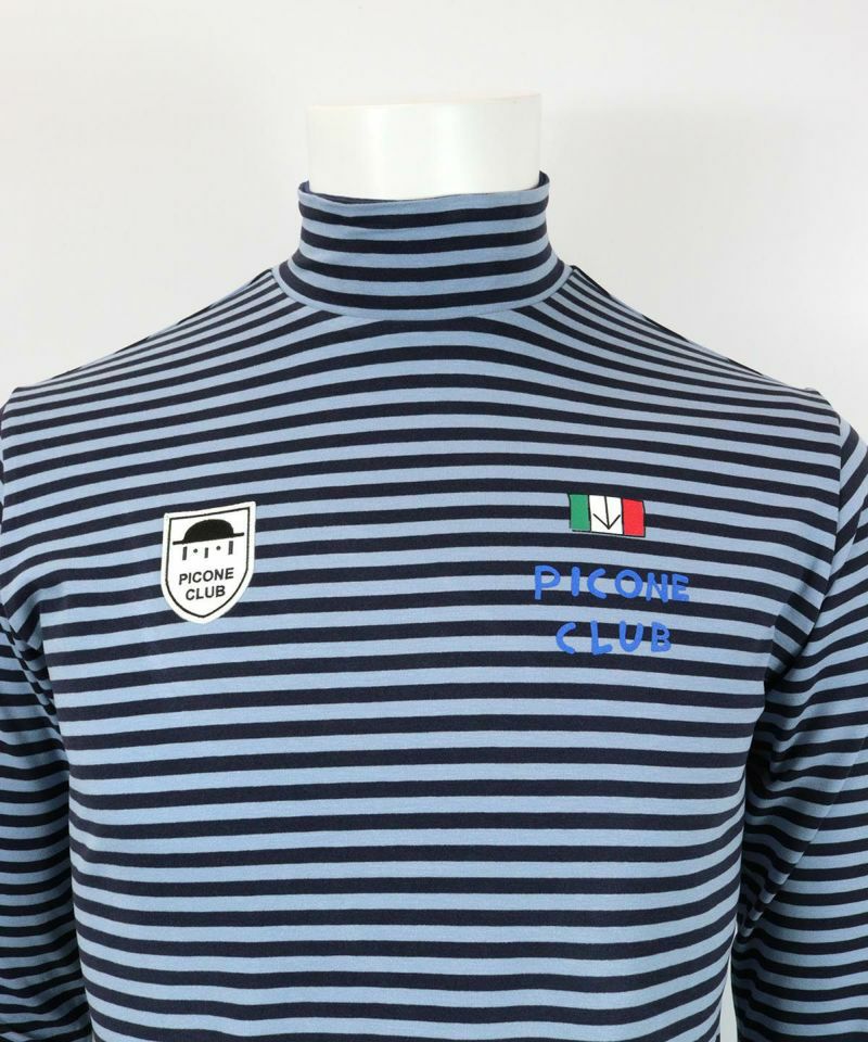 High Neck Shirt Men's Piccone Club Picone Club 2024 Fall / Winter New Golf Wear