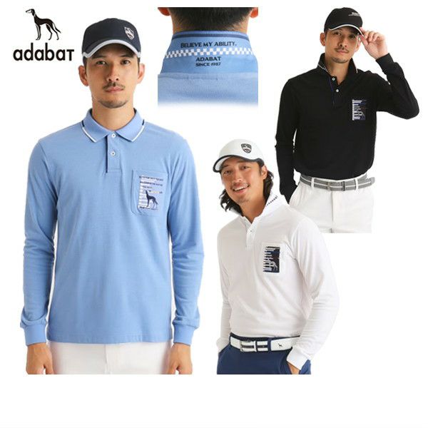 Polo Shirt Men's Adabat Adabat 2024 Autumn / Winter New Golf Wear