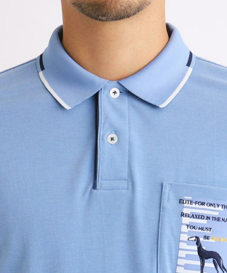 Polo shirt men adabat golf wear