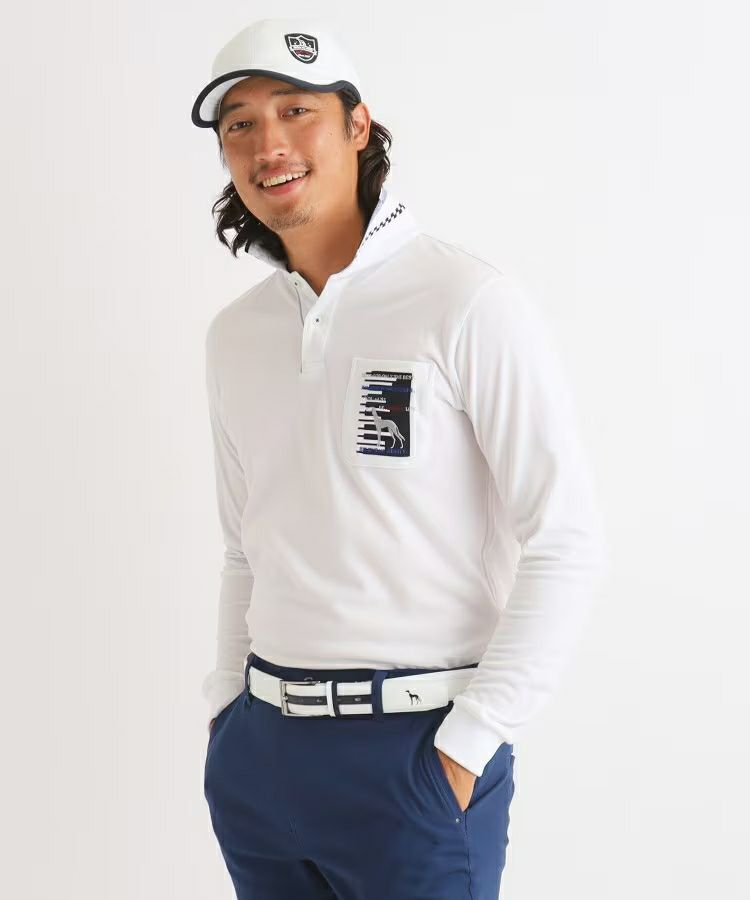 Polo Shirt Men's Adabat Adabat 2024 Autumn / Winter New Golf Wear