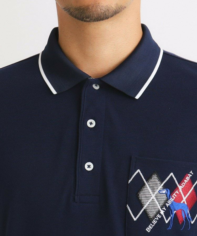 Poro Shirt Men's Adabat Adabat 2024 Autumn / Winter New Golf Wear