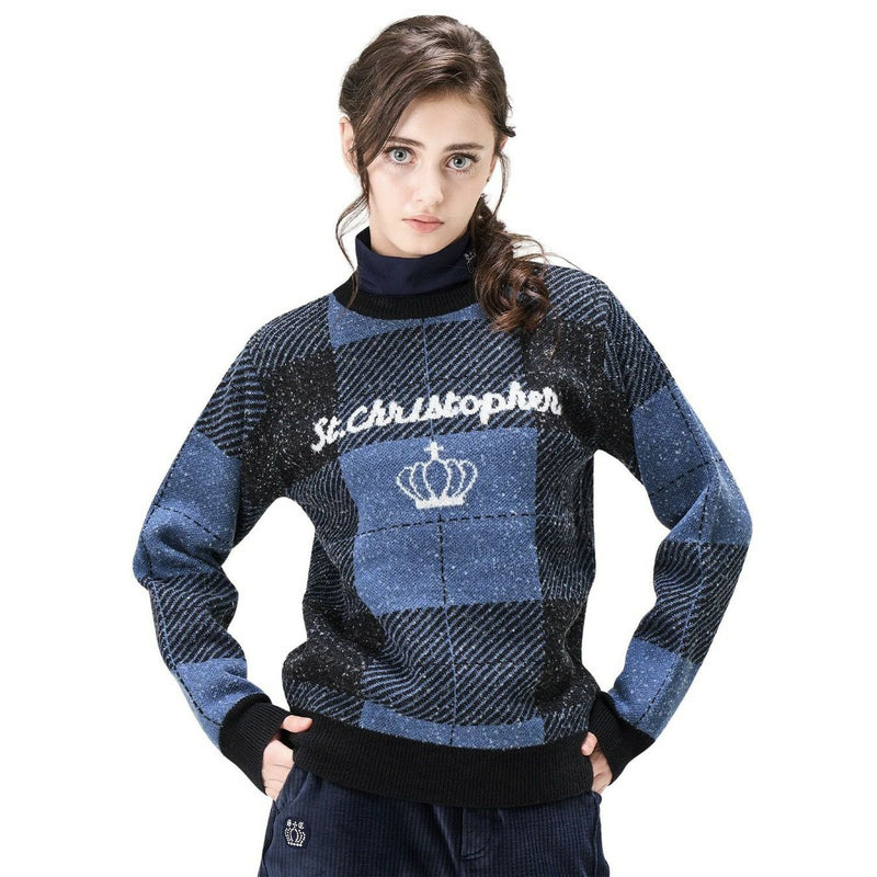 Sweater Ladies Sent Christopher ST.CHRISTOPHER 2024 Fall / Winter New Golf wear