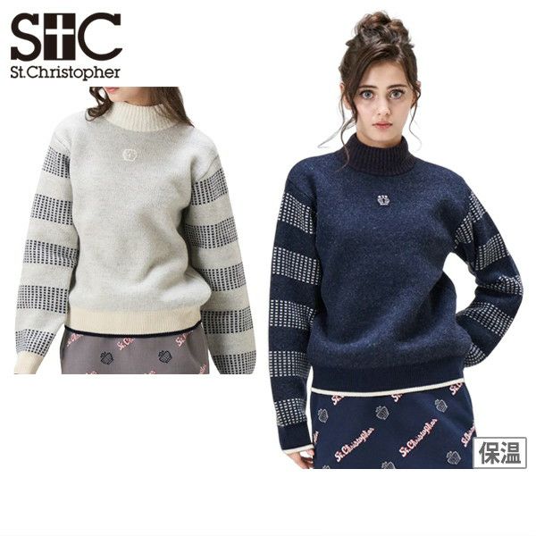 Sweater Ladies Sent Christopher ST.CHRISTOPHER 2024 Fall / Winter New Golf wear