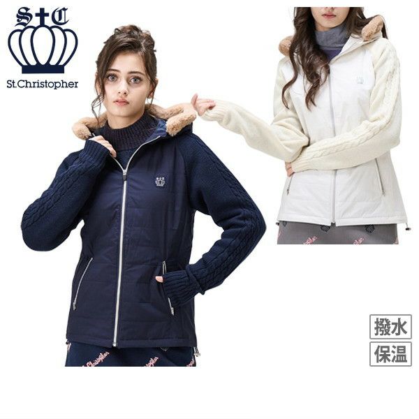 【30％OFFセール】ブルゾン レディース セントクリストファー St.Christopher ゴルフウェア tl47501 ブルゾン レディース セントクリストファー St.Christopher ゴルフウェア