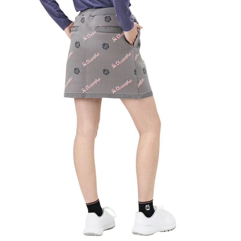 Skirt Ladies Cent Christopher ST.CHRISTOPHER 2024 Fall / Winter New Golf wear