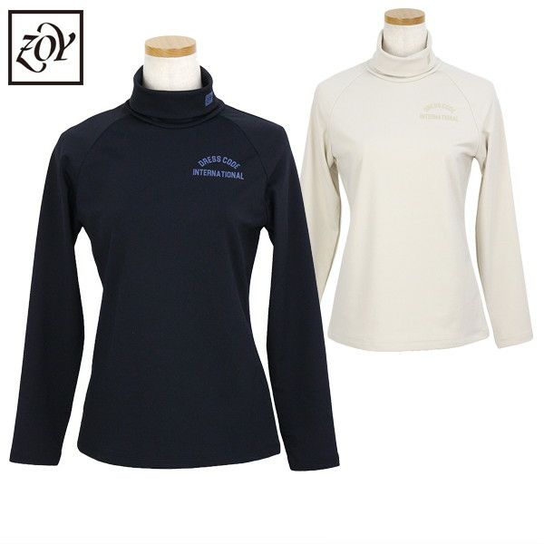 High Neck Shirt Ladies Zoy ZOY 2024 Fall / Winter New Golfware