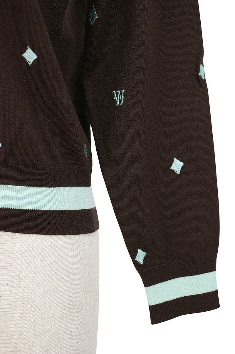 Sweater Ladies Wuck WAAC Japan Genuine 2024 Fall / Winter Golf wear