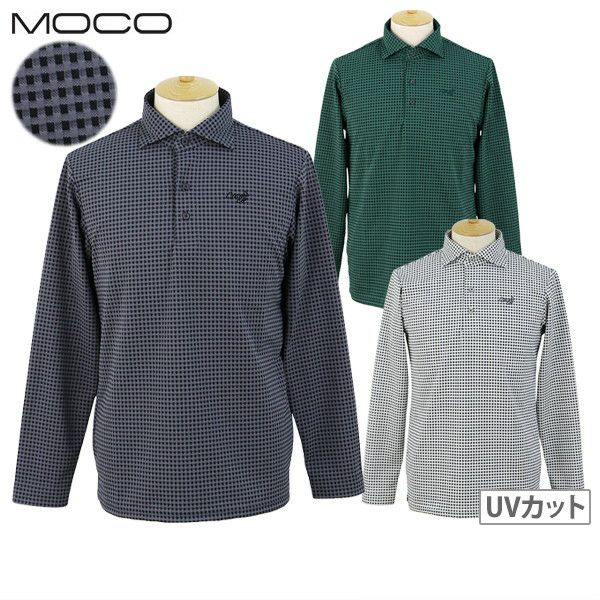 Poro Shirt Men's Moko Stools MOCO STOOLS 2024 Fall / Winter New Golf Wear