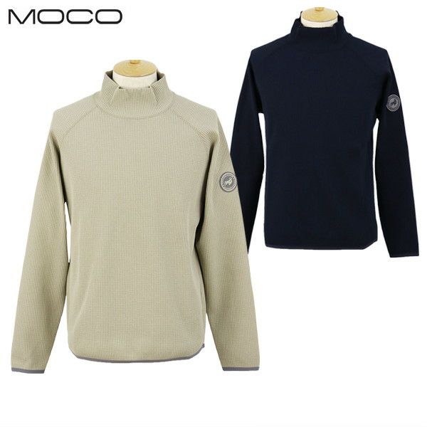 High Neck Shirt Men's Moko Stools MOCO STOOLS 2024 Fall / Winter New Golf Wear