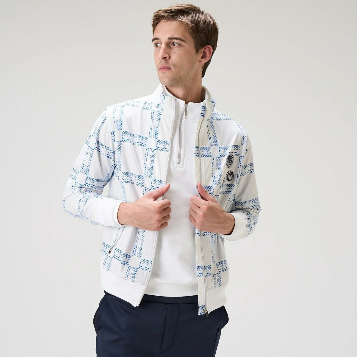 【30％OFFセール】ブルゾン メンズ セントクリストファー St.Christopher ゴルフウェア tm47501 ブルゾン メンズ セントクリストファー St.Christopher ゴルフウェア