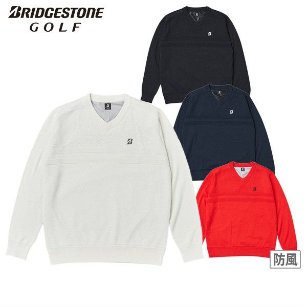 Sweater Men's Bridgestone Golf BRIDGESTONE GOLF 2024 Fall / Winter New Golf Wear