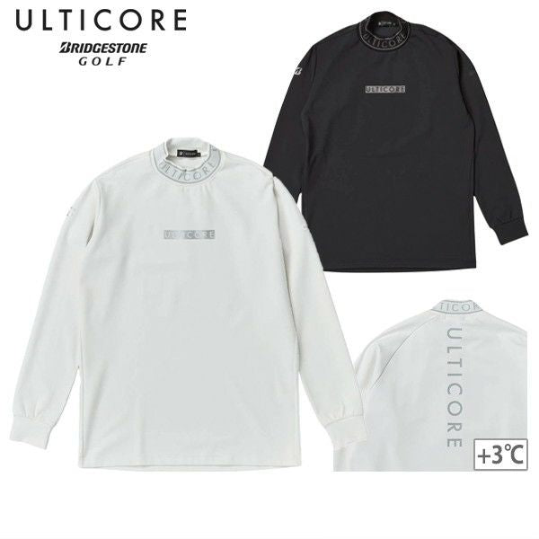 高頸襯衫男士Ulticore Bridgestone高爾夫Ulticore Bridgestone高爾夫2024秋季 /冬季新高爾夫服裝