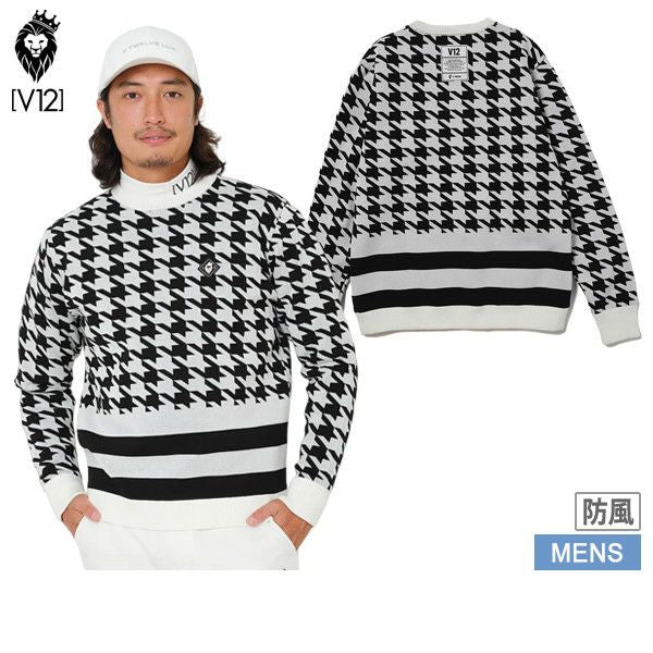 Sweater Men V12 Golf Vehouelve 2024 Fall / Winter New Golf Wear