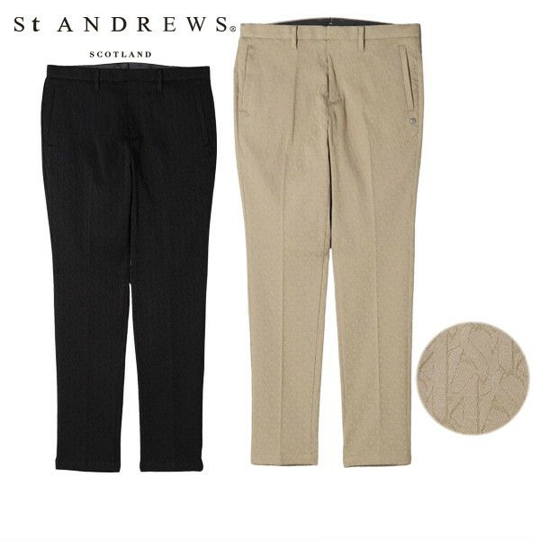 Long Pants Men 's St. Send and Ruis St Andrews 2024 가을 / 겨울 New Golfware