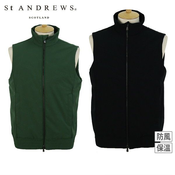 Vest  Men's St. and Ryu ST Andrews 2024 Fall / Winter New Golfware