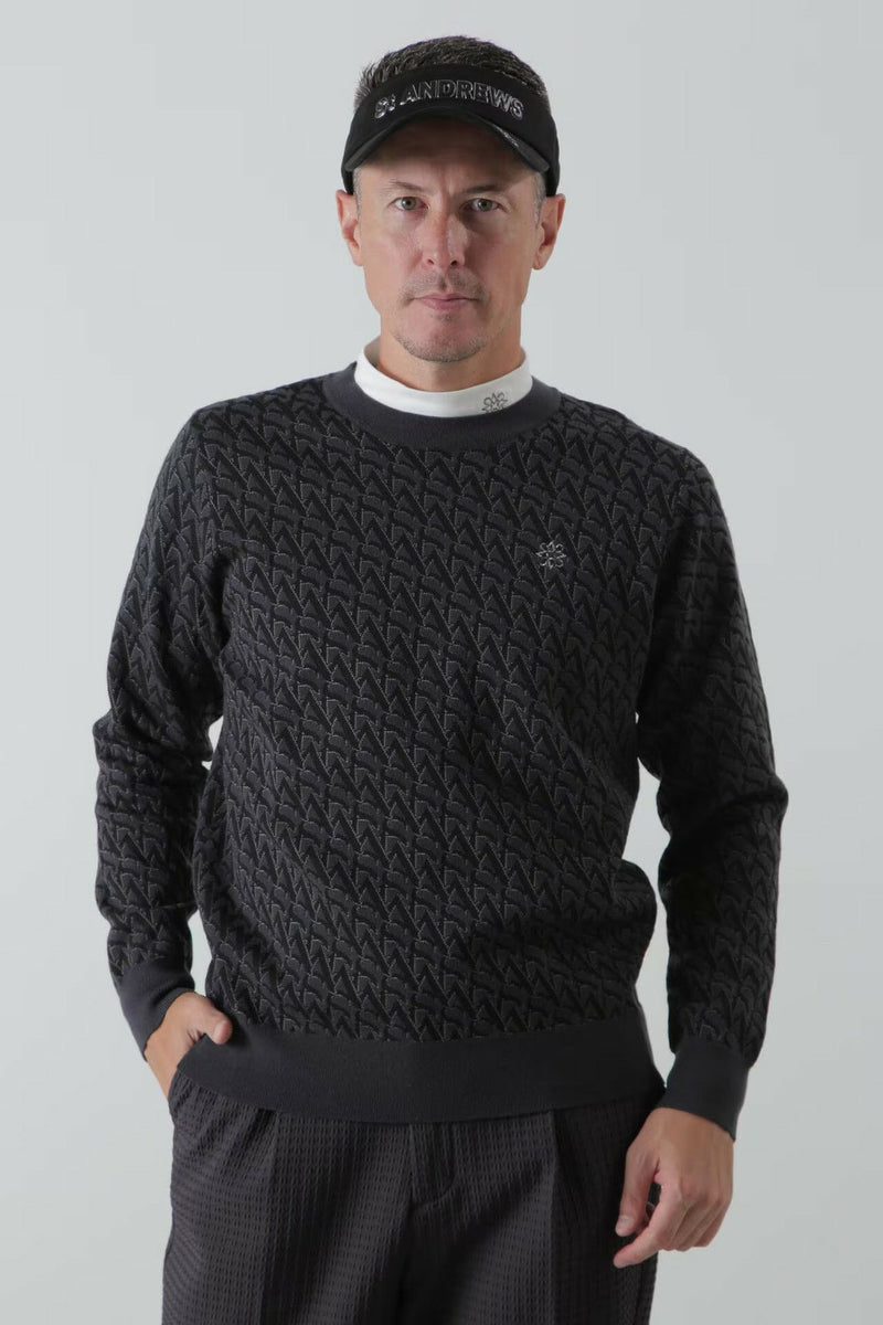 Sweater Men's Sent and Ruice ST Andrews 2024 Fall / Winter New Golf Wear