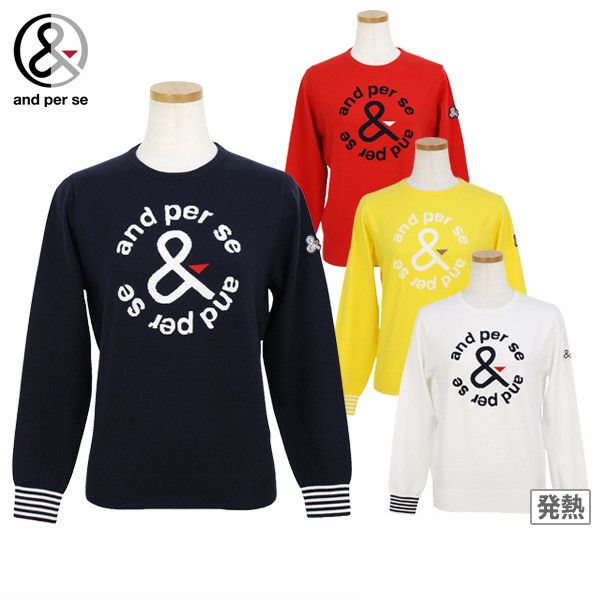 Sweater Ladies Anpasi And Per SE 2024 Fall / Winter New Golf Wear