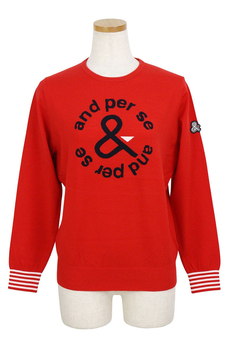 Sweater Ladies Anpasi And Per SE 2024 Fall / Winter New Golf Wear