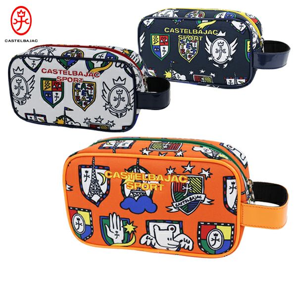 Cart Pouch Men's Ladies Castel Ba Jack Sports Castelbajac Sport 2024 Fall / Winter New Golf