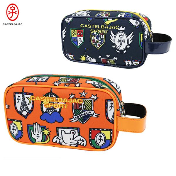 Cart Pouch Men's Ladies Castel Ba Jack Sports Castelbajac Sport 2024 Fall / Winter New Golf