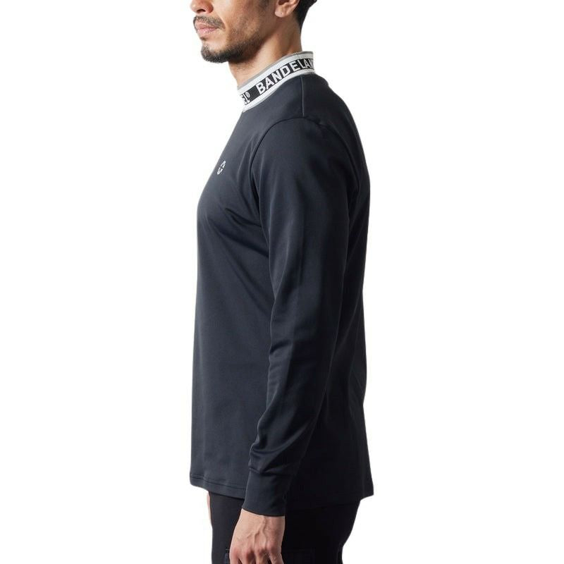 High Neck Shirt Men's Bandel Bandel 2024 Fall / Winter New Golf Wear