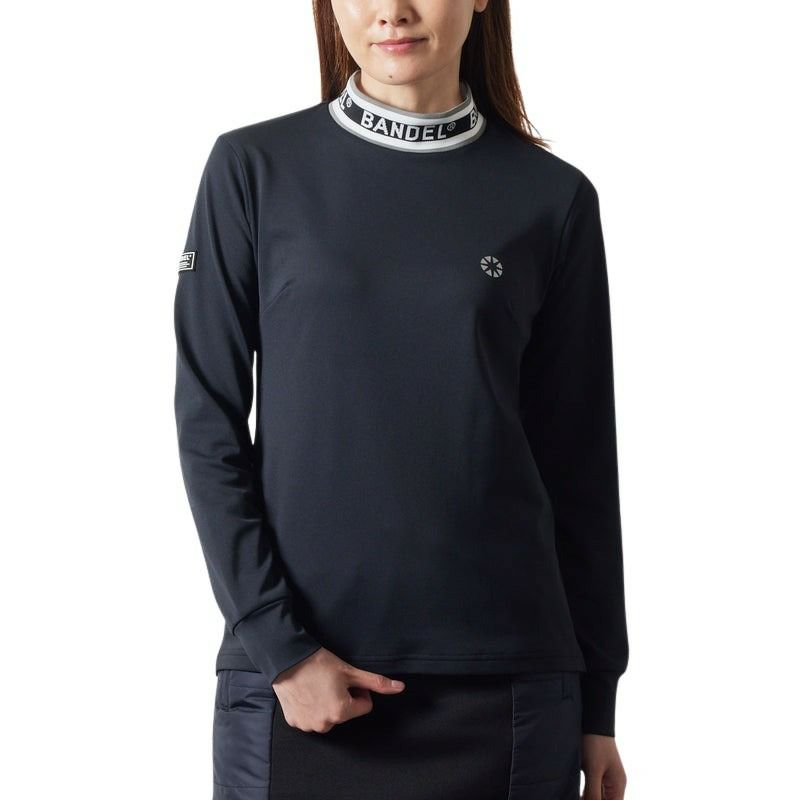 High Neck Shirt Ladies Bandel Bandel 2024 Fall / Winter New Golf Wear