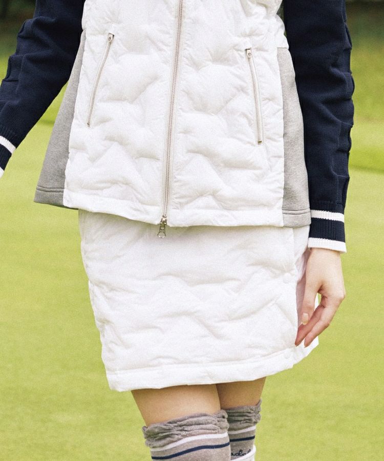 Water -repellent skirt Ladies Adabat ADABAT 2024 Fall / Winter New Golf Wear