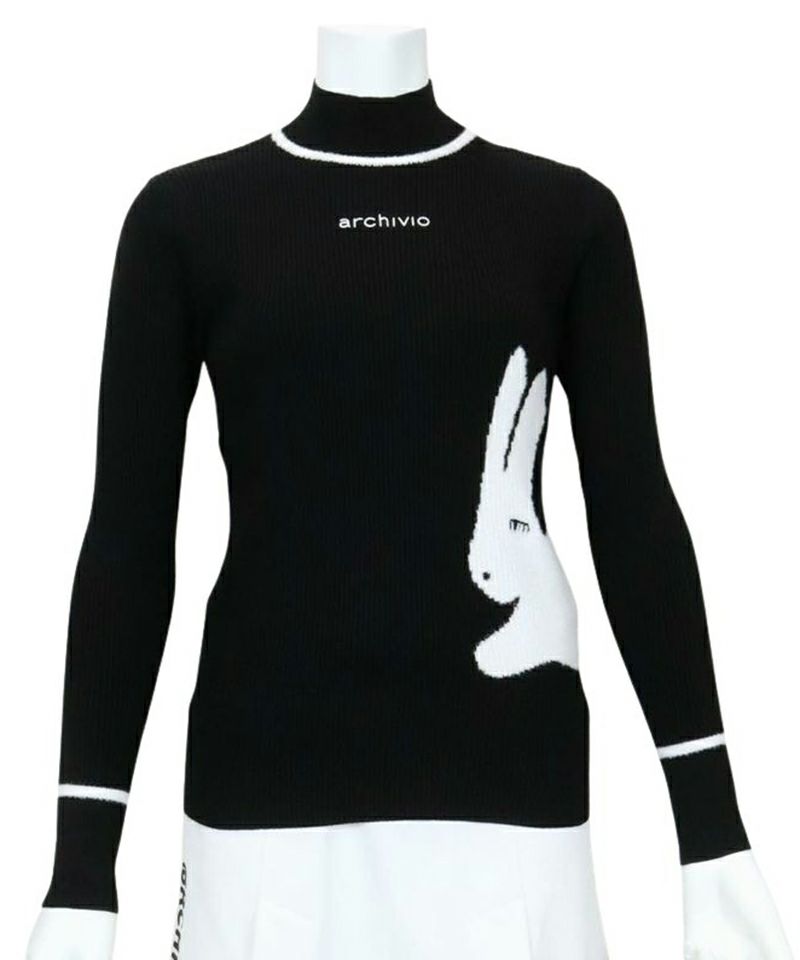 High Neck Sweater Ladies Alchivio Archivio 2024 Fall / Winter New Golf Wear