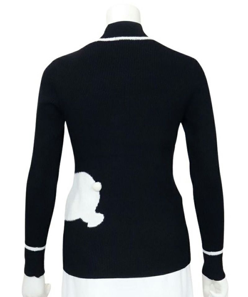 High Neck Sweater Ladies Alchivio Archivio 2024 Fall / Winter New Golf Wear