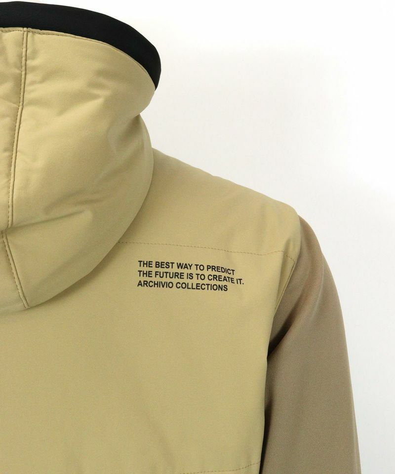 Hooded blouson for men Archivio golf wear