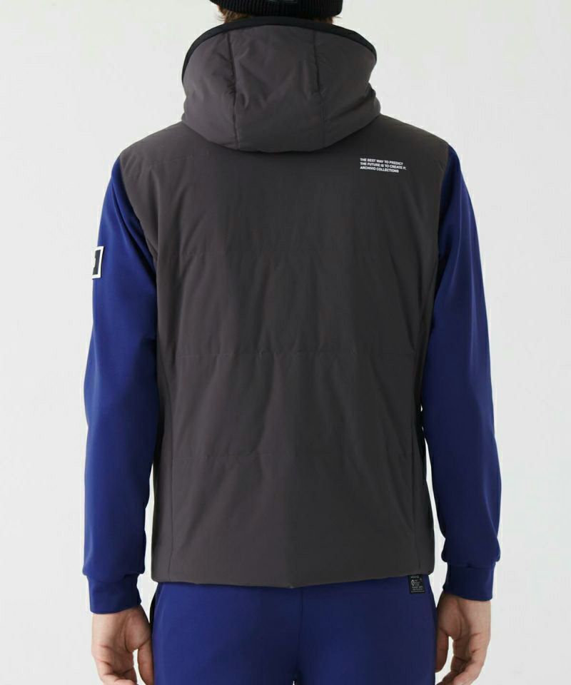 Hooded blouson for men Archivio golf wear