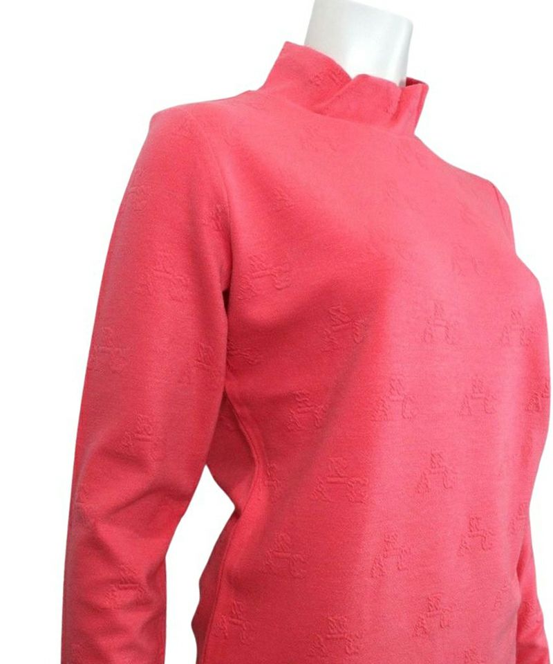 High Neck Shirt Ladies AlchiVio 2024 Fall / Winter New Golf wear