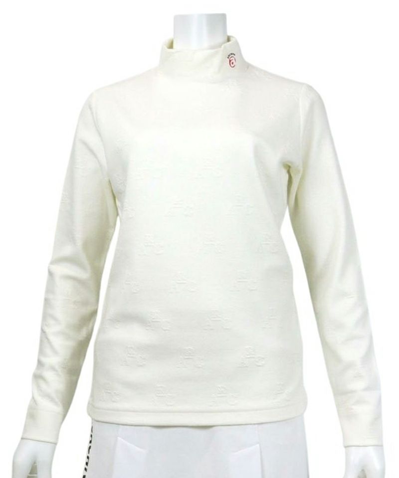 High Neck Shirt Ladies AlchiVio 2024 Fall / Winter New Golf wear