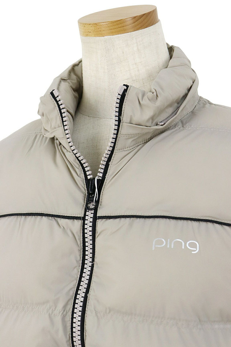 Hooded padded blouson for women, PING golf wear