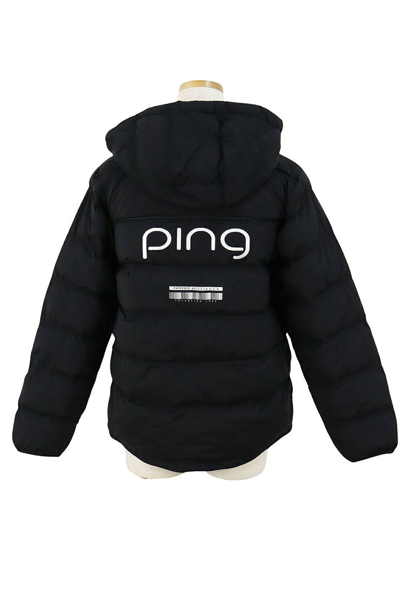 Hooded padded blouson for women, PING golf wear