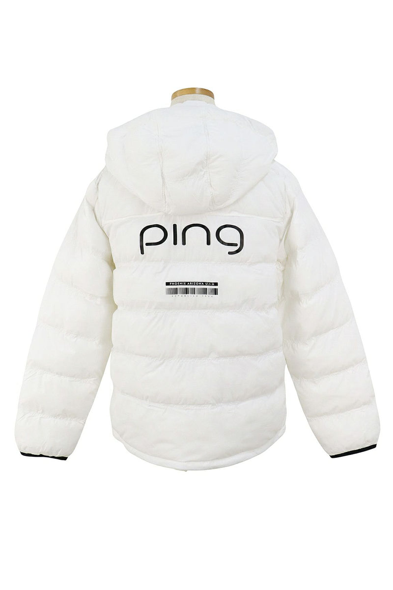 Hooded padded blouson for women, PING golf wear