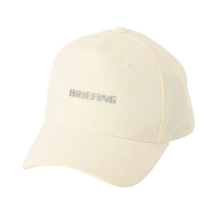 BRIEFING GOLF ブリーフィング 2023年モデル コーデュロイキャップ ベージュ系 FREE [240101147777] ゴルフウェア キャップ メンズ ブリーフィング ゴルフ BRIEFING GOLF ゴルフ