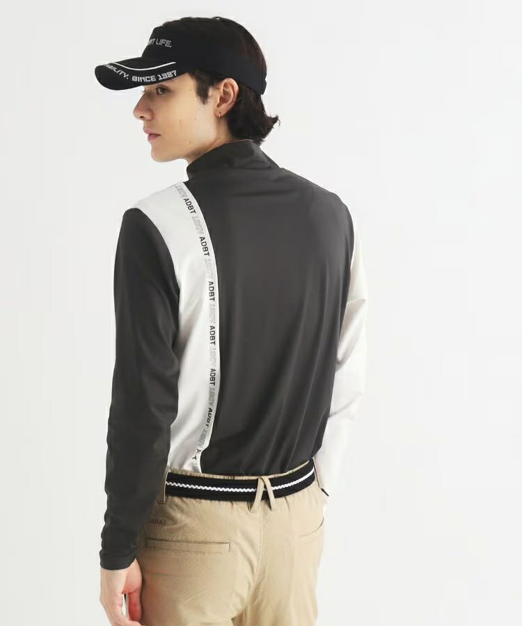 High Neck Shirt Men's Adabat Adabat 2024 Fall / Winter New Golf Wear