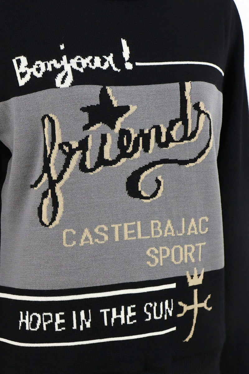 毛衣女士Castelba Jack Sports Castelbajac Sport 2024秋冬新高爾夫服裝