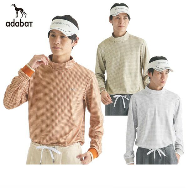 High Neck Shirt Men's Adabat Adabat 2024 Fall / Winter New Golf Wear