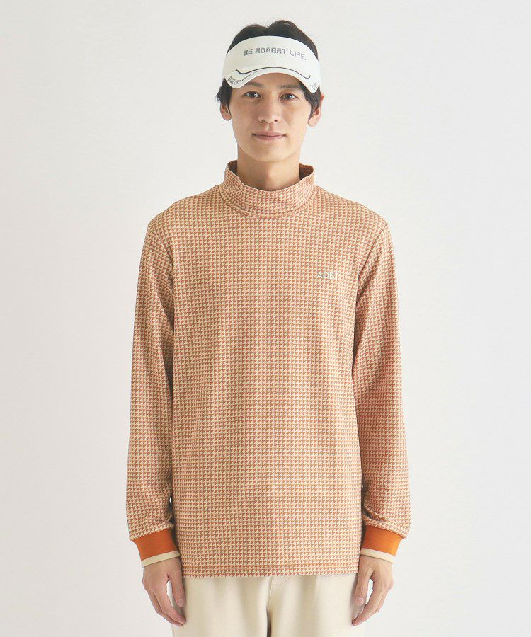 High Neck Shirt Men's Adabat Adabat 2024 Fall / Winter New Golf Wear