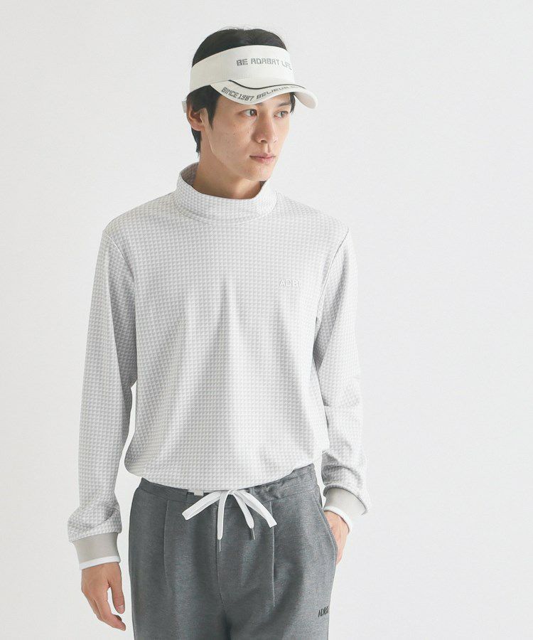 High Neck Shirt Men's Adabat Adabat 2024 Fall / Winter New Golf Wear