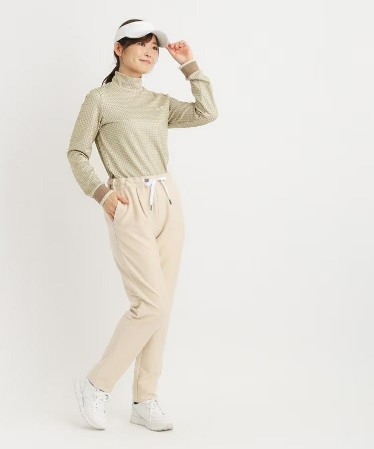 High Neck Shirt Ladies Adabat Adabat 2024 Fall / Winter Golf Wear