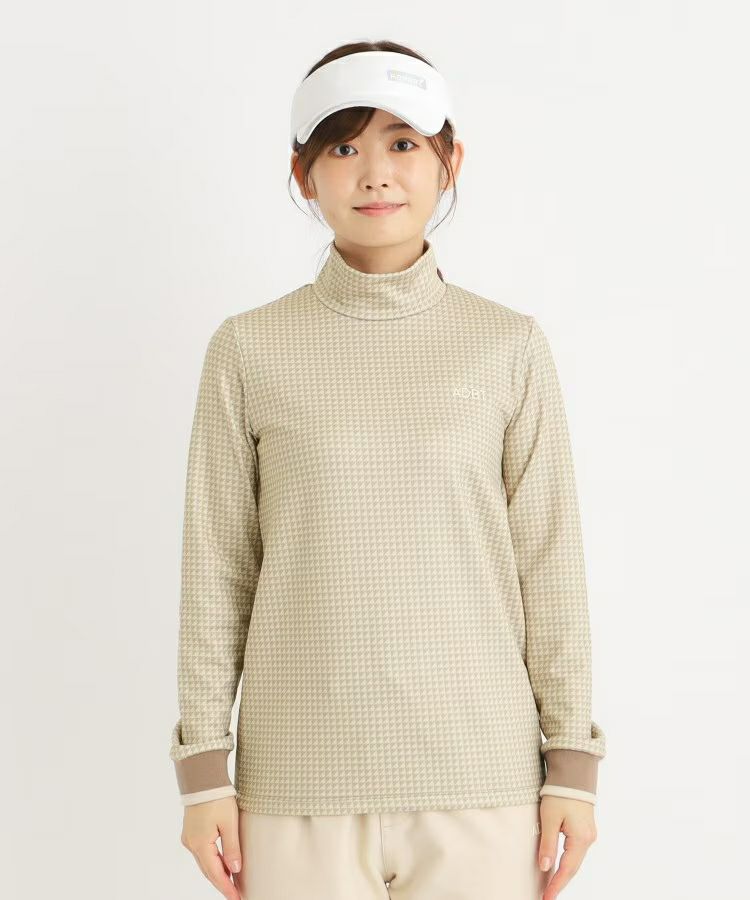 High Neck Shirt Ladies Adabat Adabat 2024 Fall / Winter Golf Wear